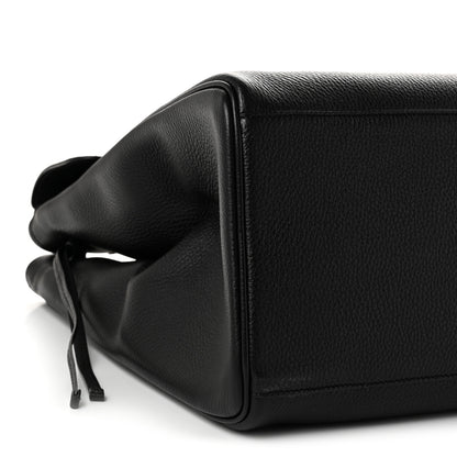 Chanel Grained Calfskin Large Urban Essentials Shopping Bag Black 9 of 10