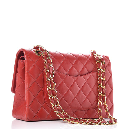 Chanel Lambskin Quilted Medium Double Flap Red 3 of 18