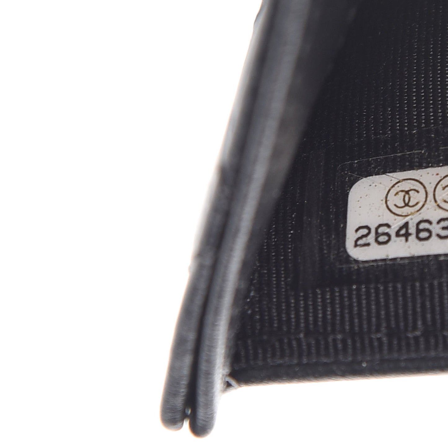 Aged Calfskin Quilted Reissue Medium Flap Wallet So Black
