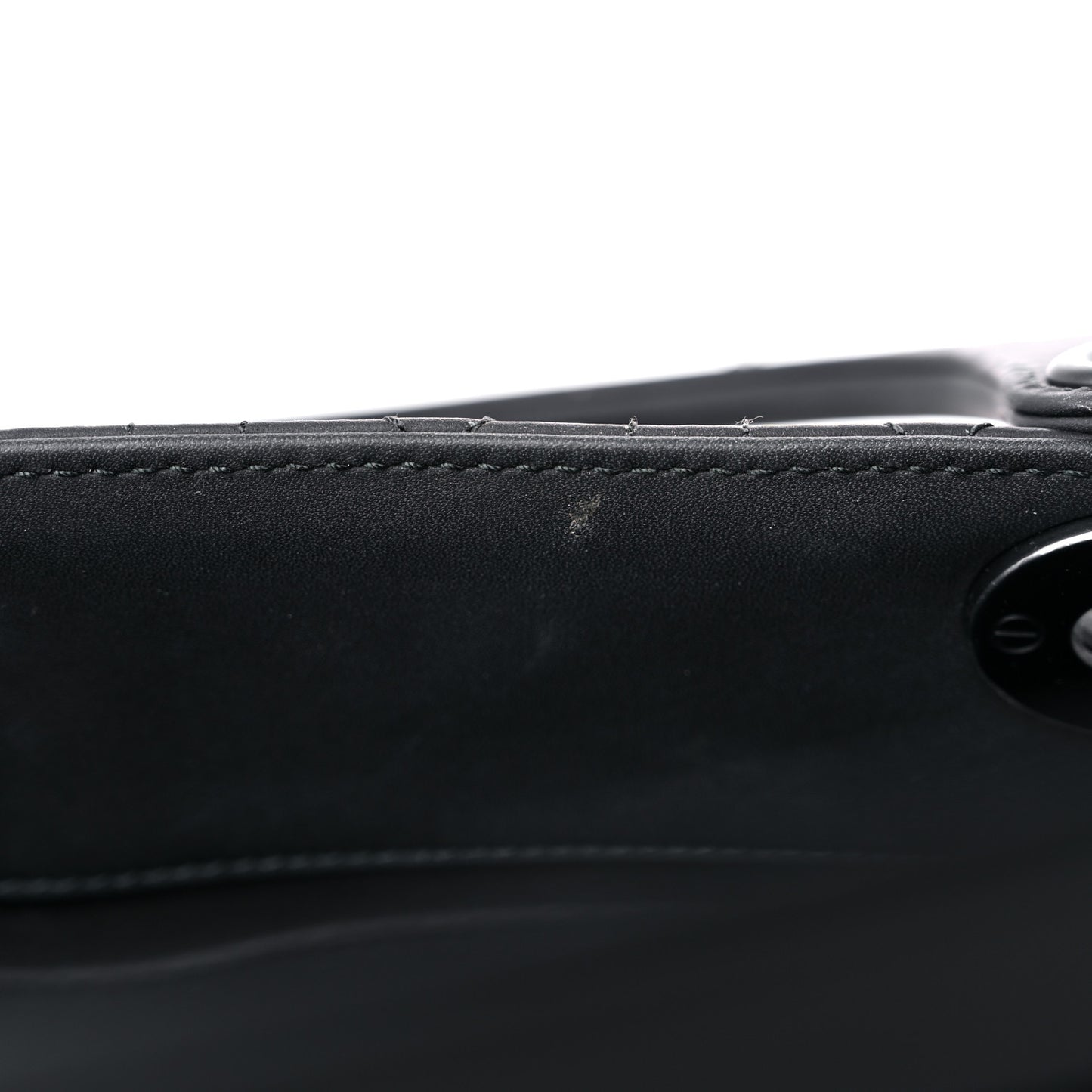 Ultra Matte Calfskin Cannage Medium Lady Dior Black