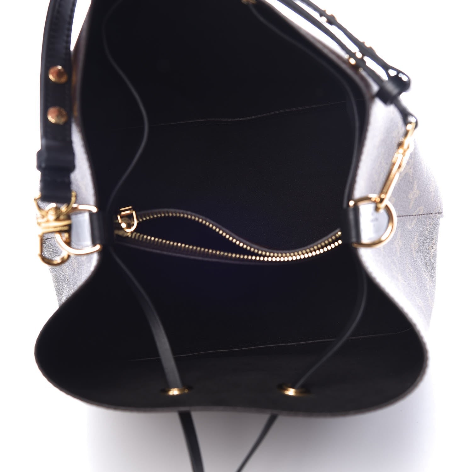 Louis Vuitton Monogram Neonoe MM Black 5 of 12