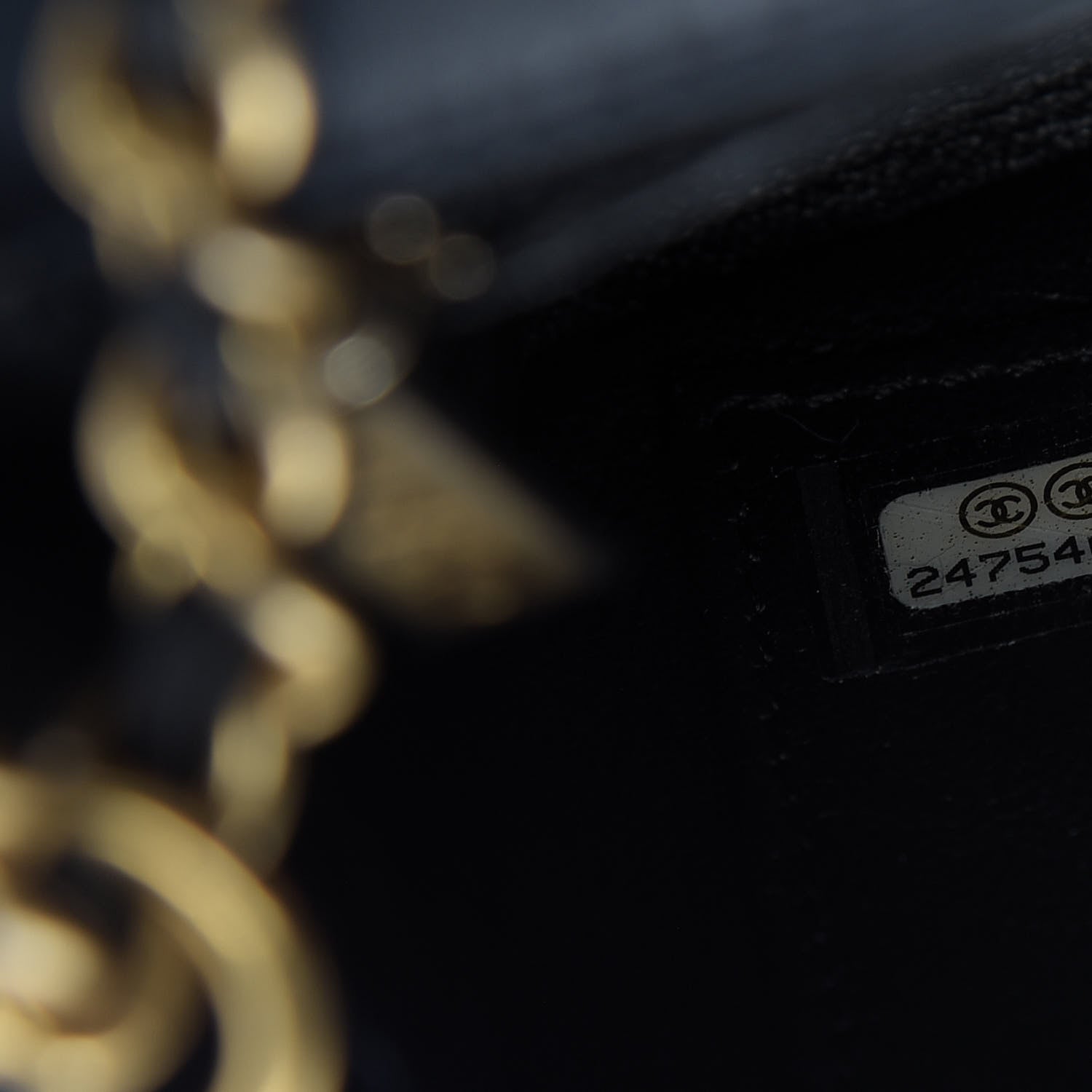 Chanel Caviar Quilted Small CC Filigree Flap Navy Black 9 of 9