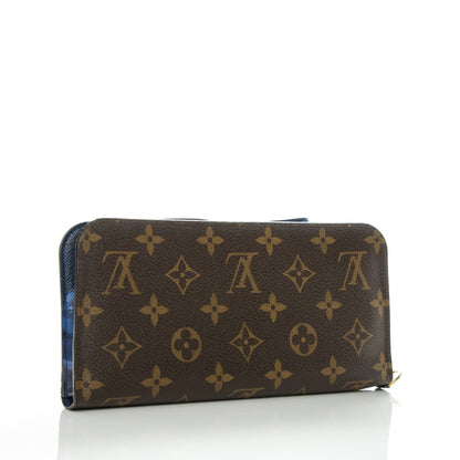Louis Vuitton Monogram Articles de Voyage Ikat Insolite Wallet Grand Blue 3 of 6