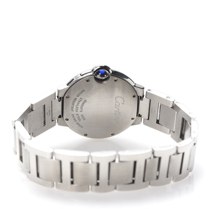 Cartier Stainless Steel 36mm Ballon Bleu De Quartz Watch 5 of 7