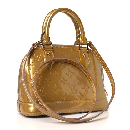 Louis Vuitton Vernis Alma BB Mordore 3 of 9