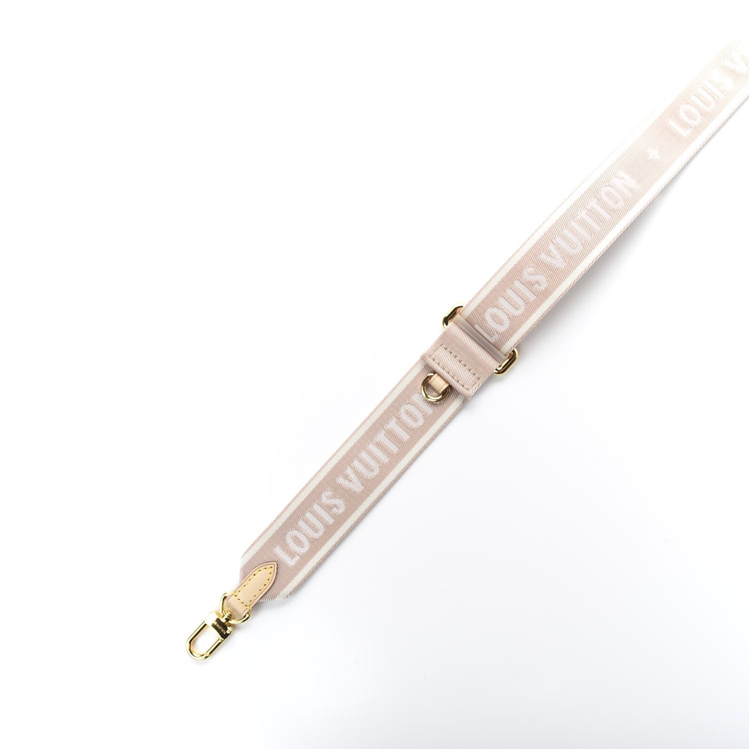 Louis Vuitton Nylon Bandouliere Shoulder Strap Macadamia 9 of 10