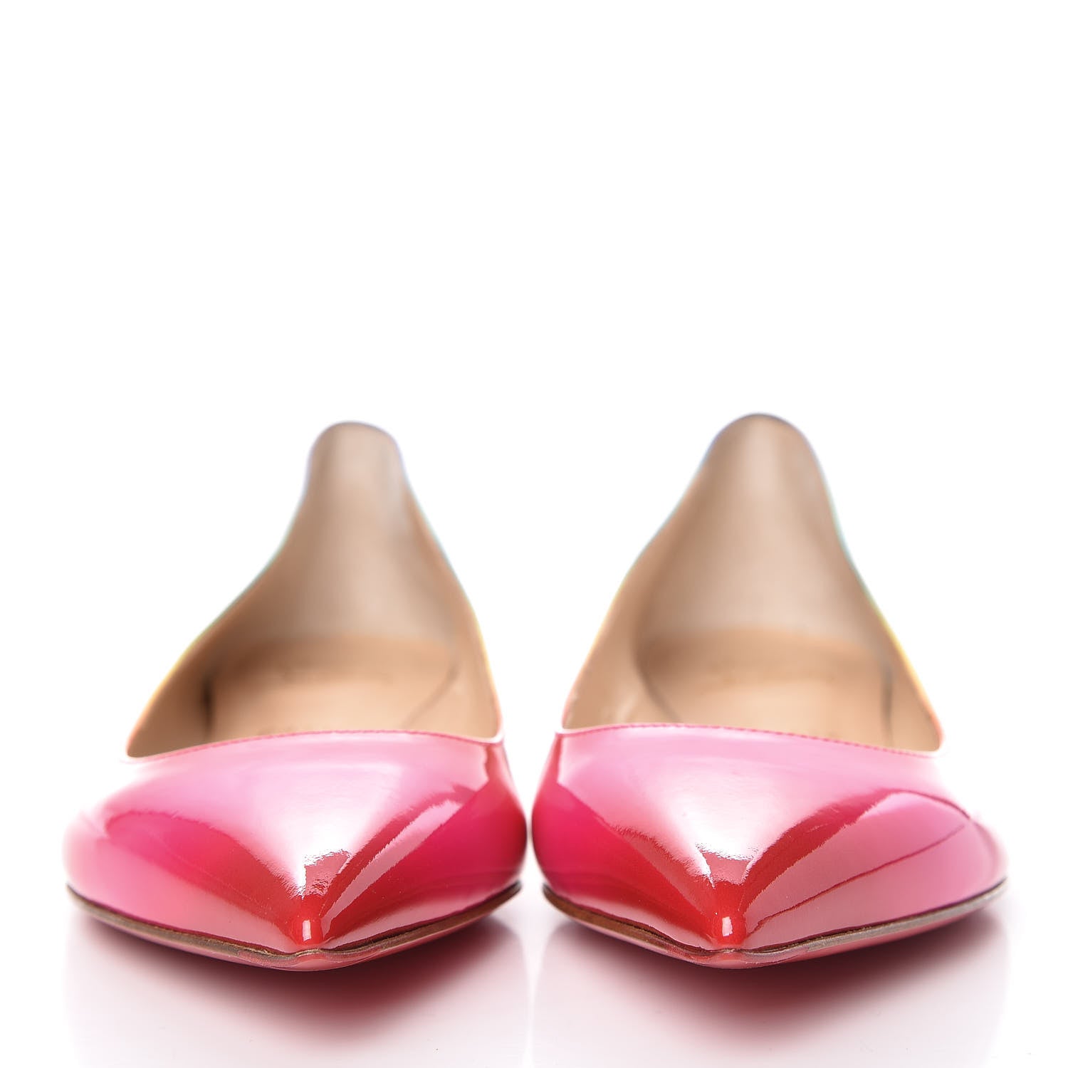 Christian Louboutin Patent Rainbow Ballalla Flats 40.5 Multicolor 2 of 11