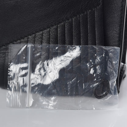 Proenza Schouler Calfskin Small Fringe Lunch Bag Black 12 of 12