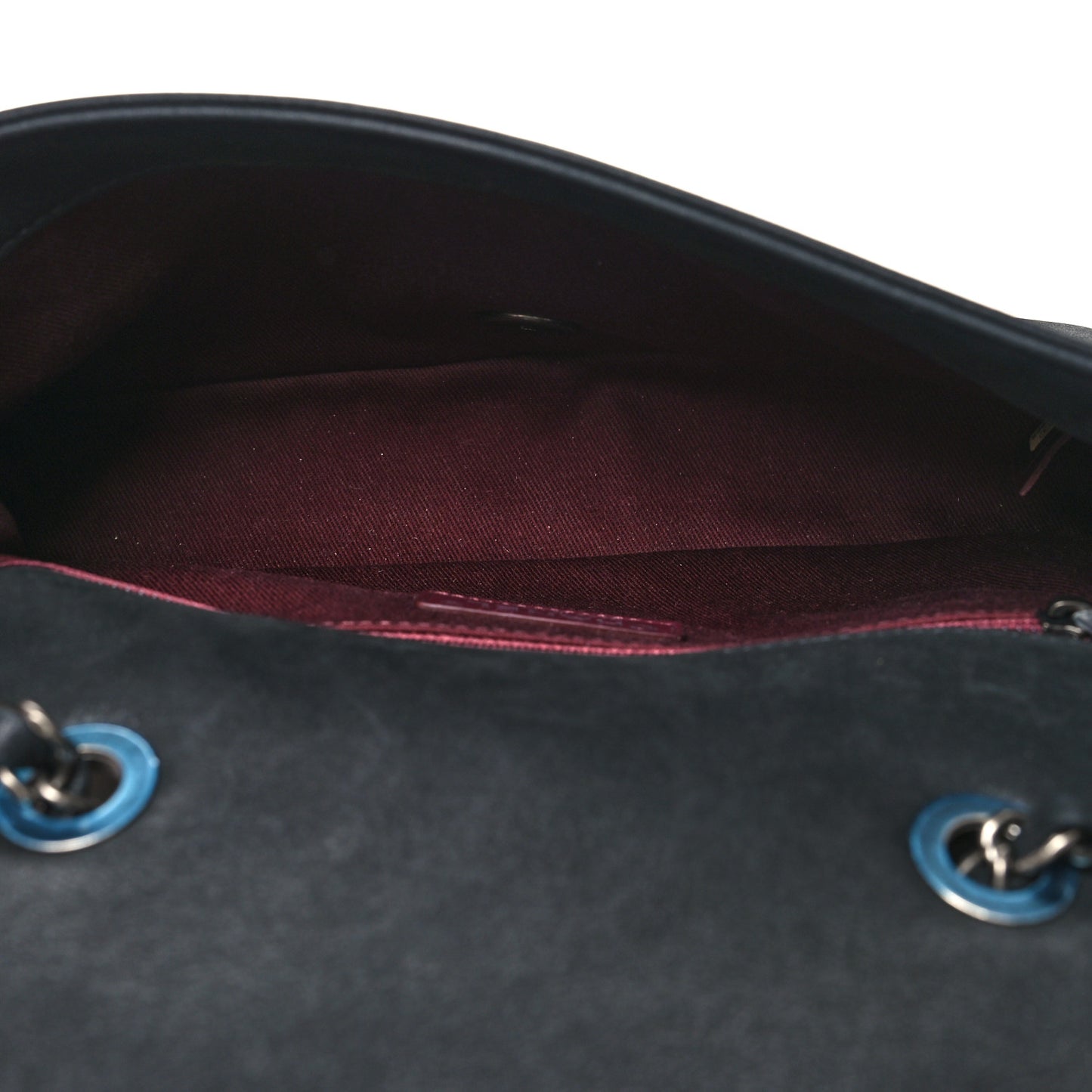 Calfskin Diamond Embossed New Chic Flap Black