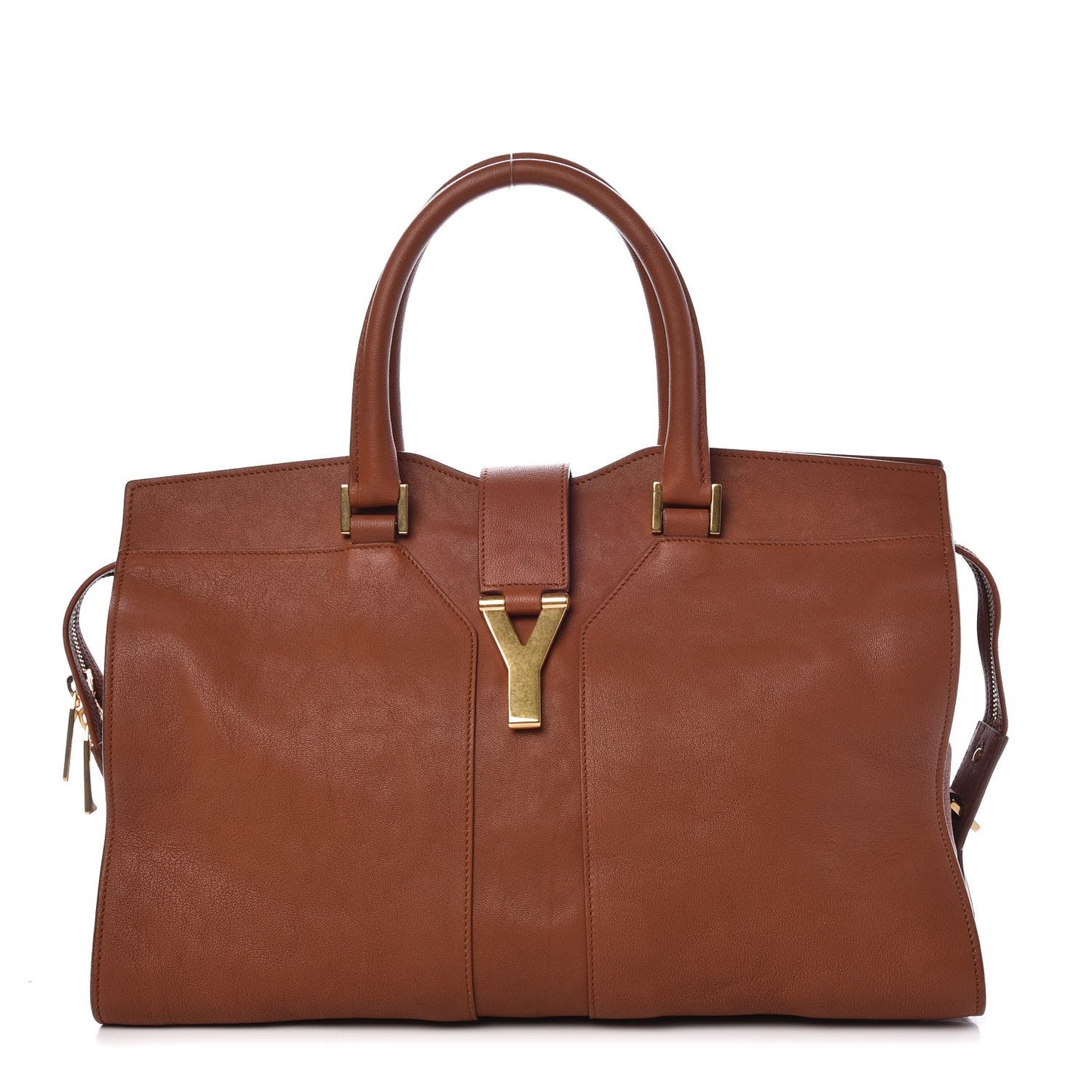 Sheepskin Medium Cabas Chyc Whiskey