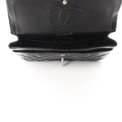 Chanel Patent Quilted Medium Double Flap Black 5 of 18