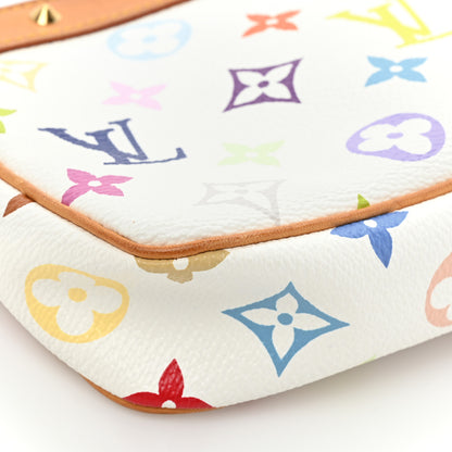 Louis Vuitton Monogram Multicolor Pochette Accessories White 11 of 14