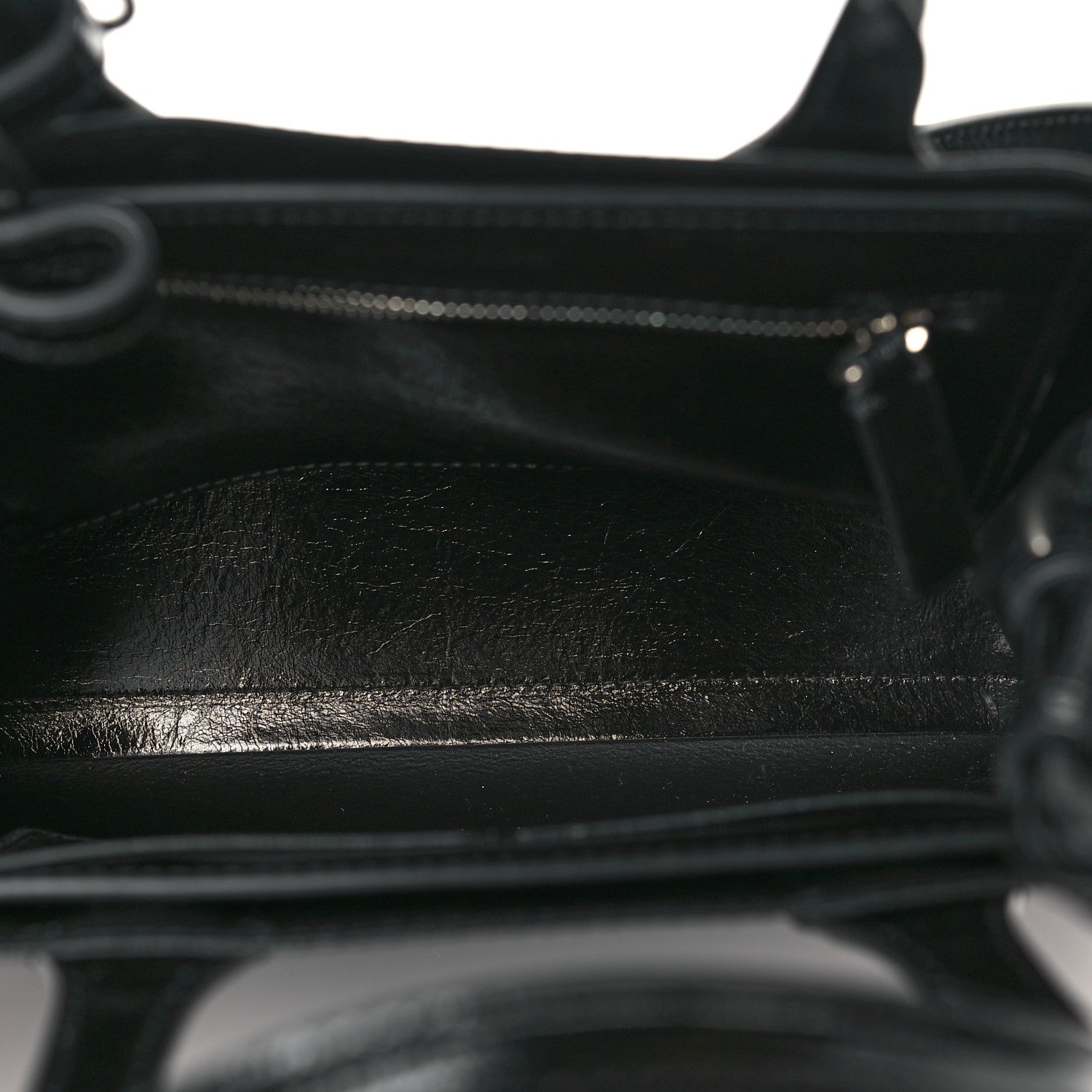 Burberry Soft Calfskin Small Banner Tote Black 5 of 9