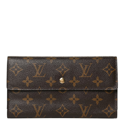 Louis Vuitton Monogram Porte Tresor International Wallet 1 of 9
