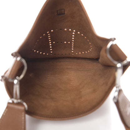 Hermes Taurillon Clemence Evelyne III PM Gold 5 of 11