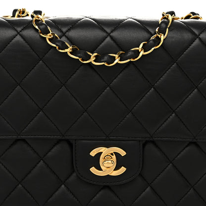 Chanel Lambskin Quilted Small Single Flap Black 8 of 11