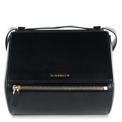 Givenchy Textured Calfskin Medium Pandora Box Crossbody Bag Night Blue 1 of 7