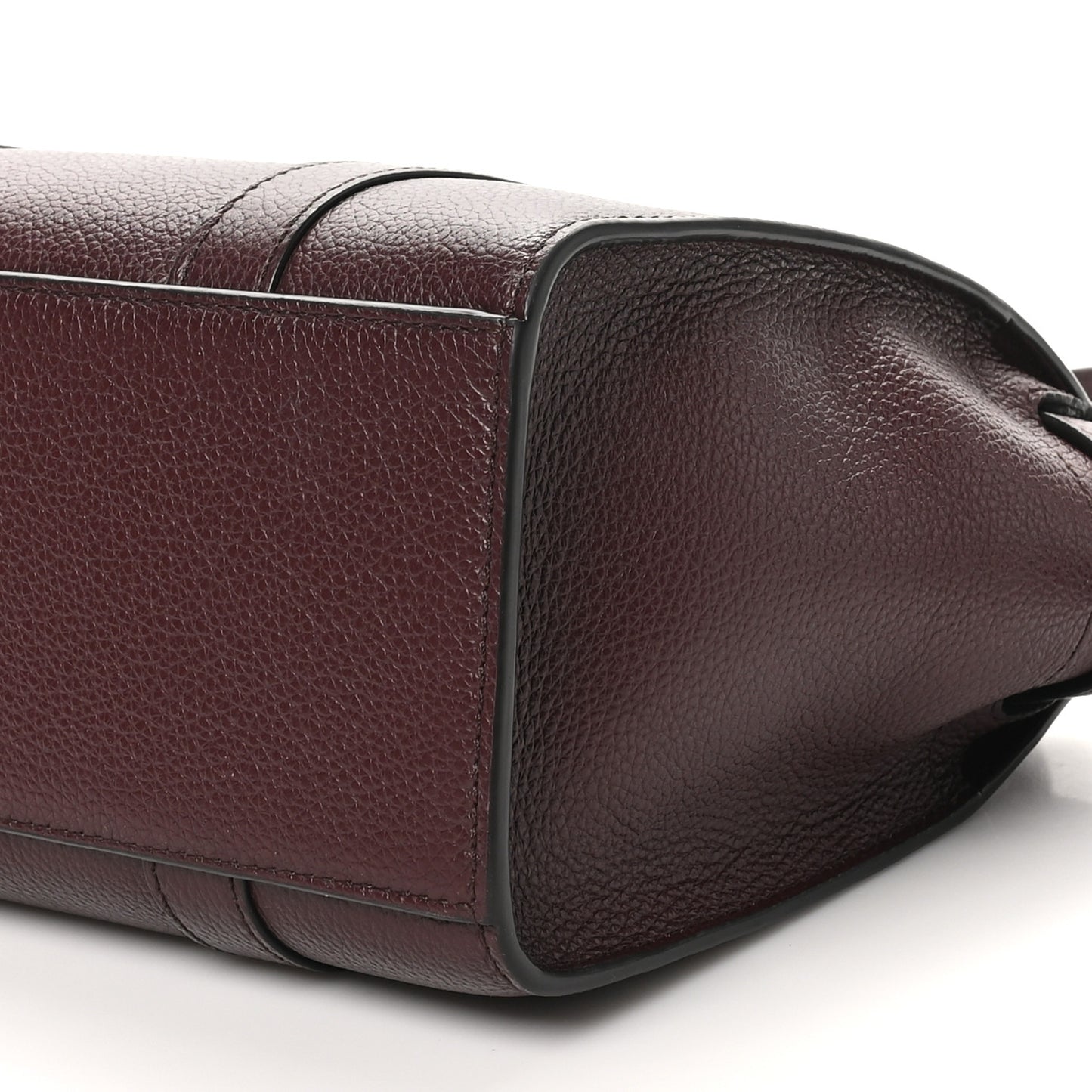 Small Classic Grain Mini Zipped Bayswater Oxblood