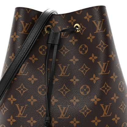 Louis Vuitton Monogram Neonoe MM Black 8 of 11