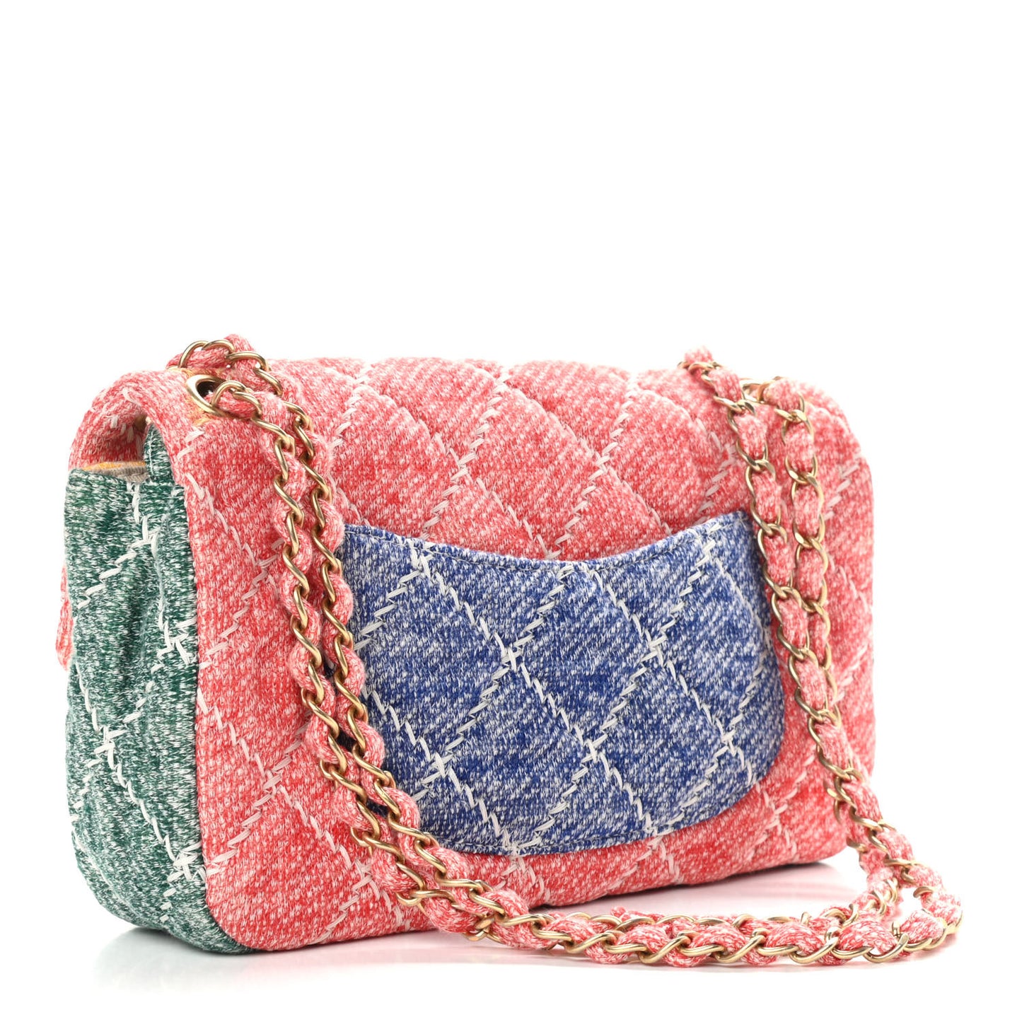 Jersey Quilted Medium Fabrics and Co Flap Multicolor