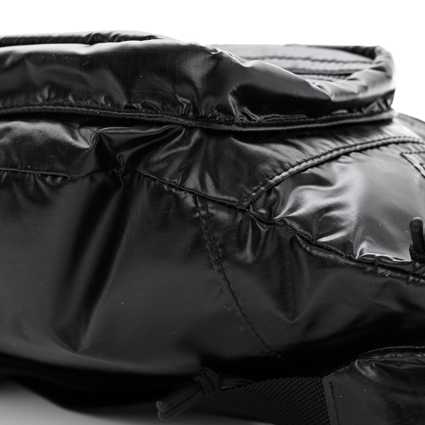 SAINT LAURENT Nylon Logo Nuxx Body Belt Bag Black