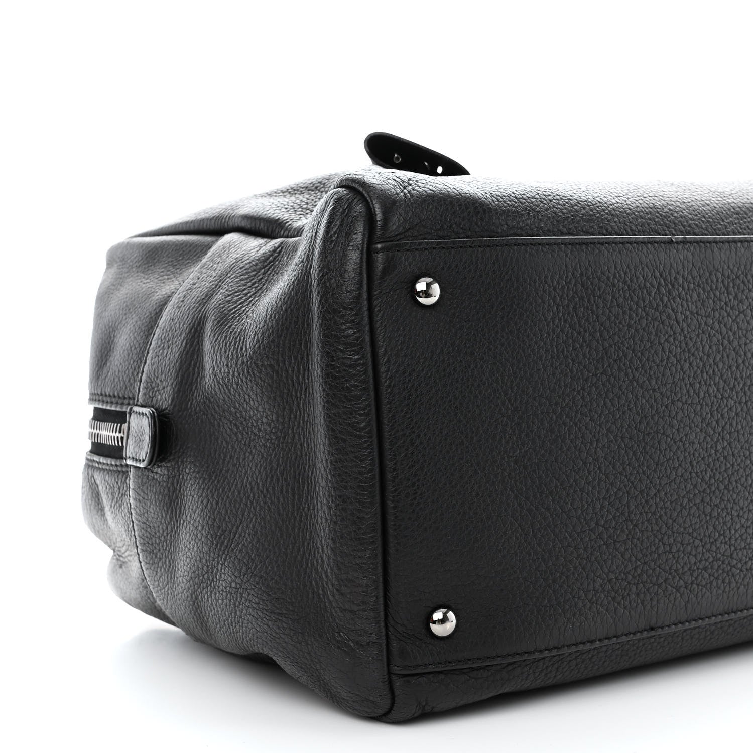 Chanel Deerskin Luxe Ligne Large Bowler Black 9 of 12