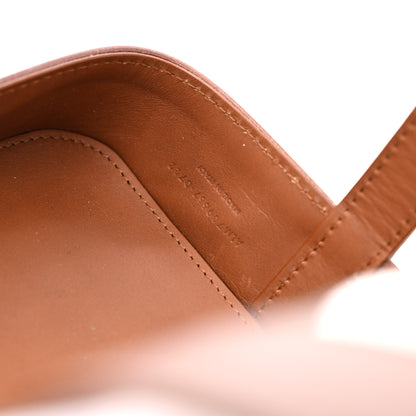 Saint Laurent Calfskin Vinyl Cabas Tote Brown 12 of 18