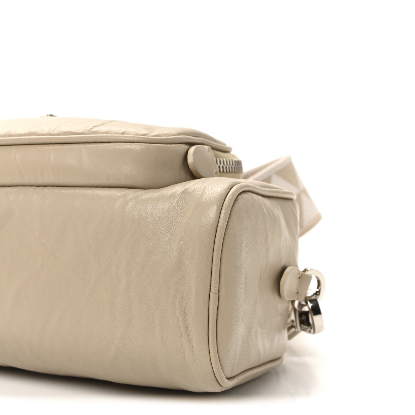 Nappa Antique Multi-Pocket Shoulder Bag Deserto