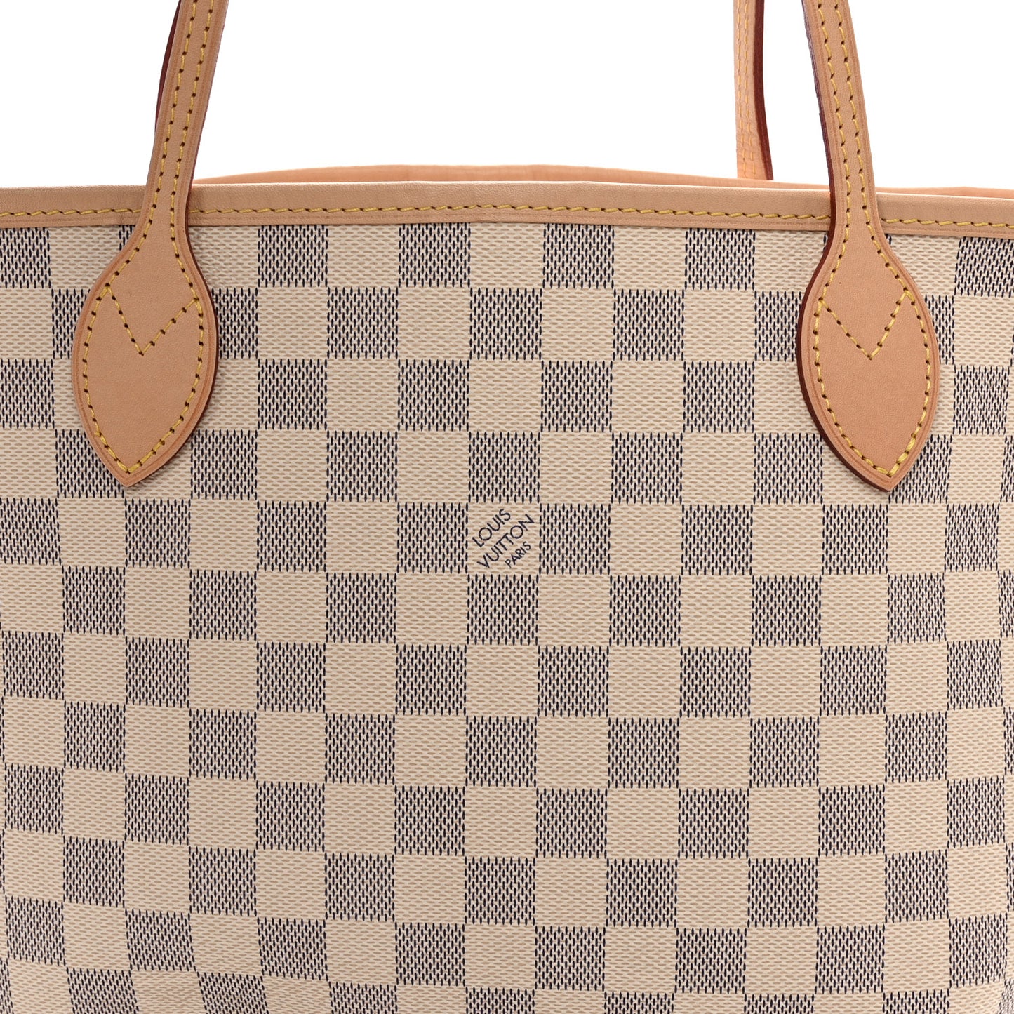 Damier Azur Neo Neverfull MM Rose Ballerine