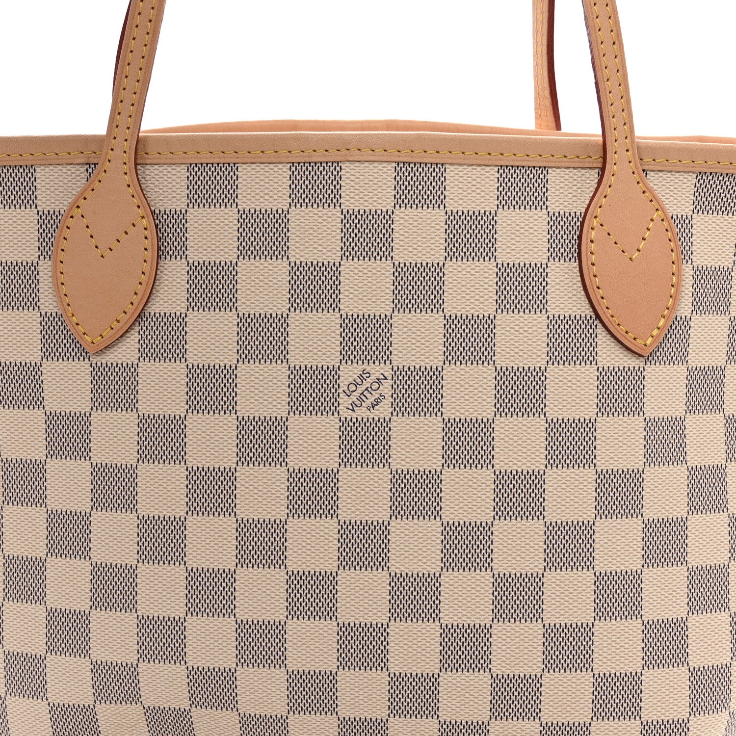 Louis Vuitton Damier Azur Neo Neverfull MM Rose Ballerine 9 of 12