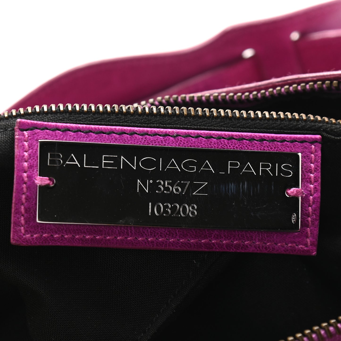 Agneau Classic Hardware First Magenta