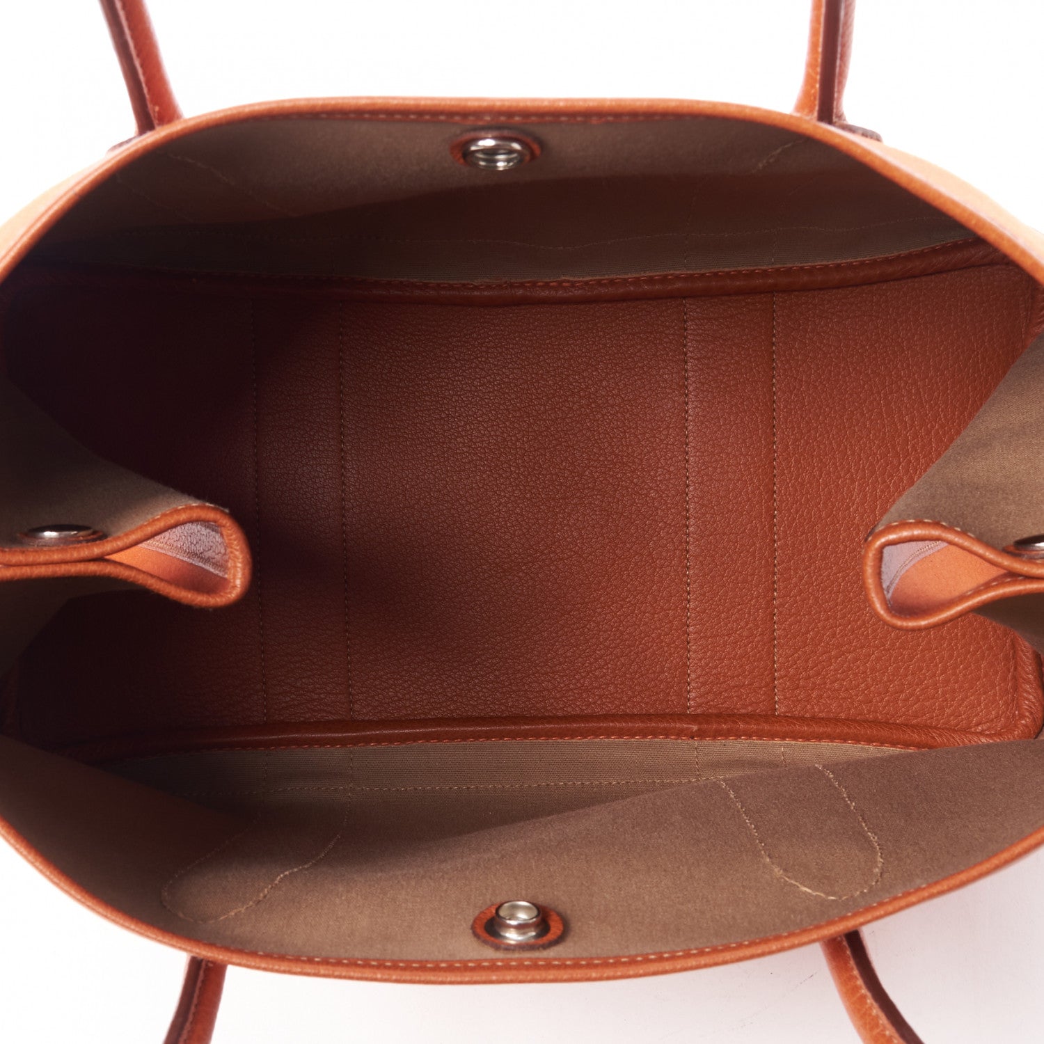 Hermes Toile Negonda Garden Party Tote 36 MM Orange 7 of 8