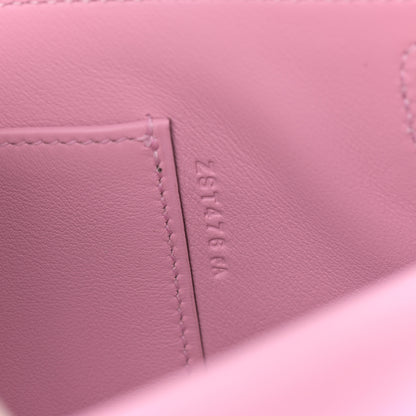 Hermes Swift Kelly Cut Clutch Pochette Mauve Sylvestre 20 of 26