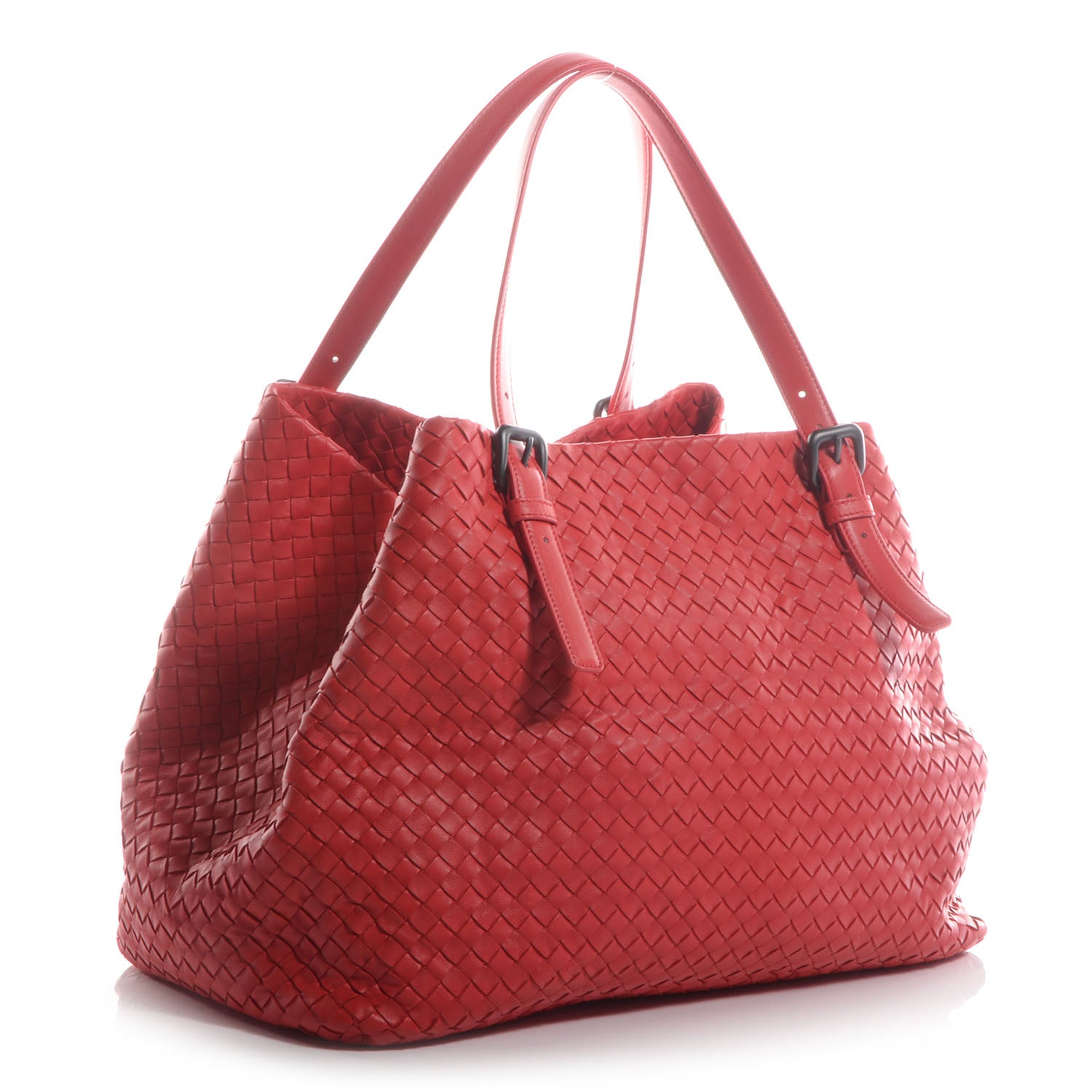 Bottega Veneta Nappa Intrecciato Seamless Large Tote Fraise 3 of 8