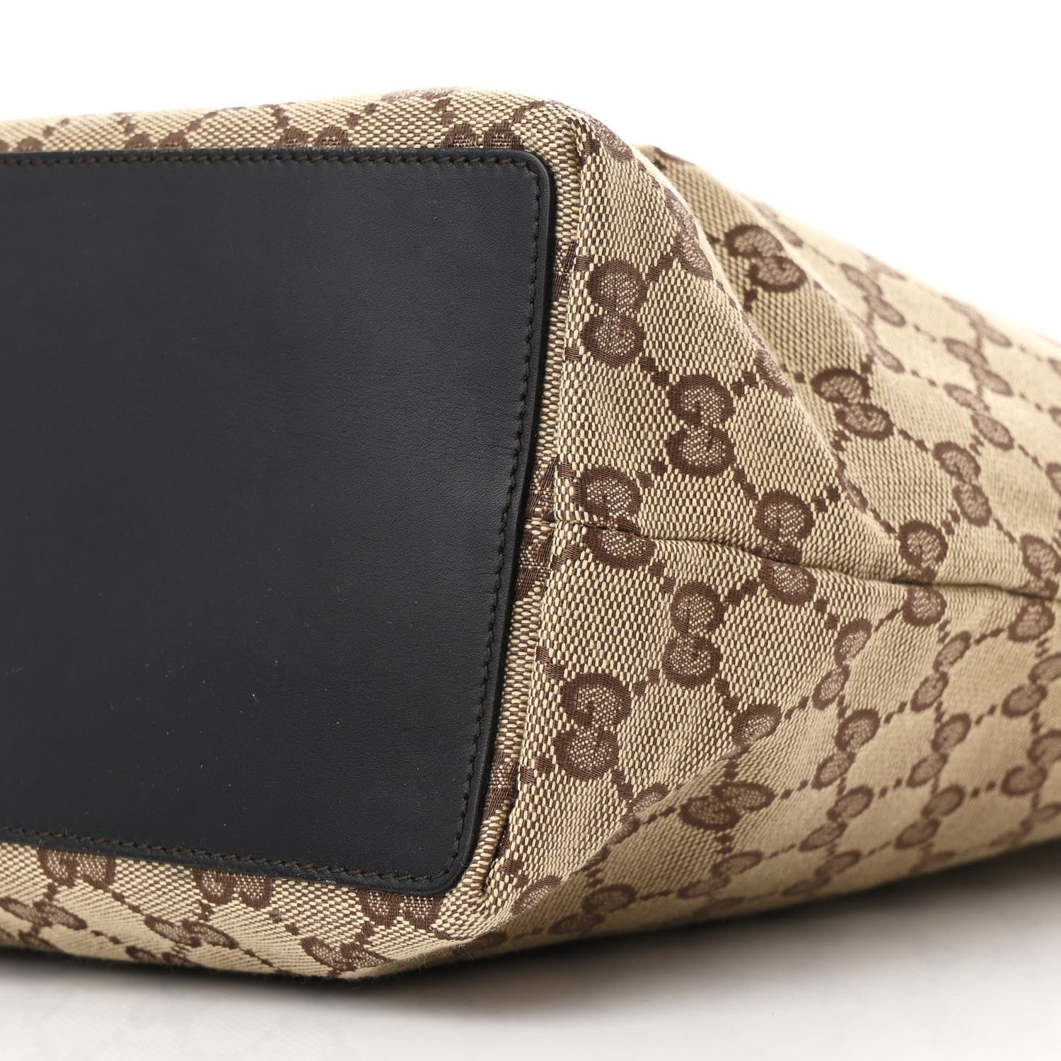 Gucci Monogram Large Bucket Tote Dark Brown 10 of 10