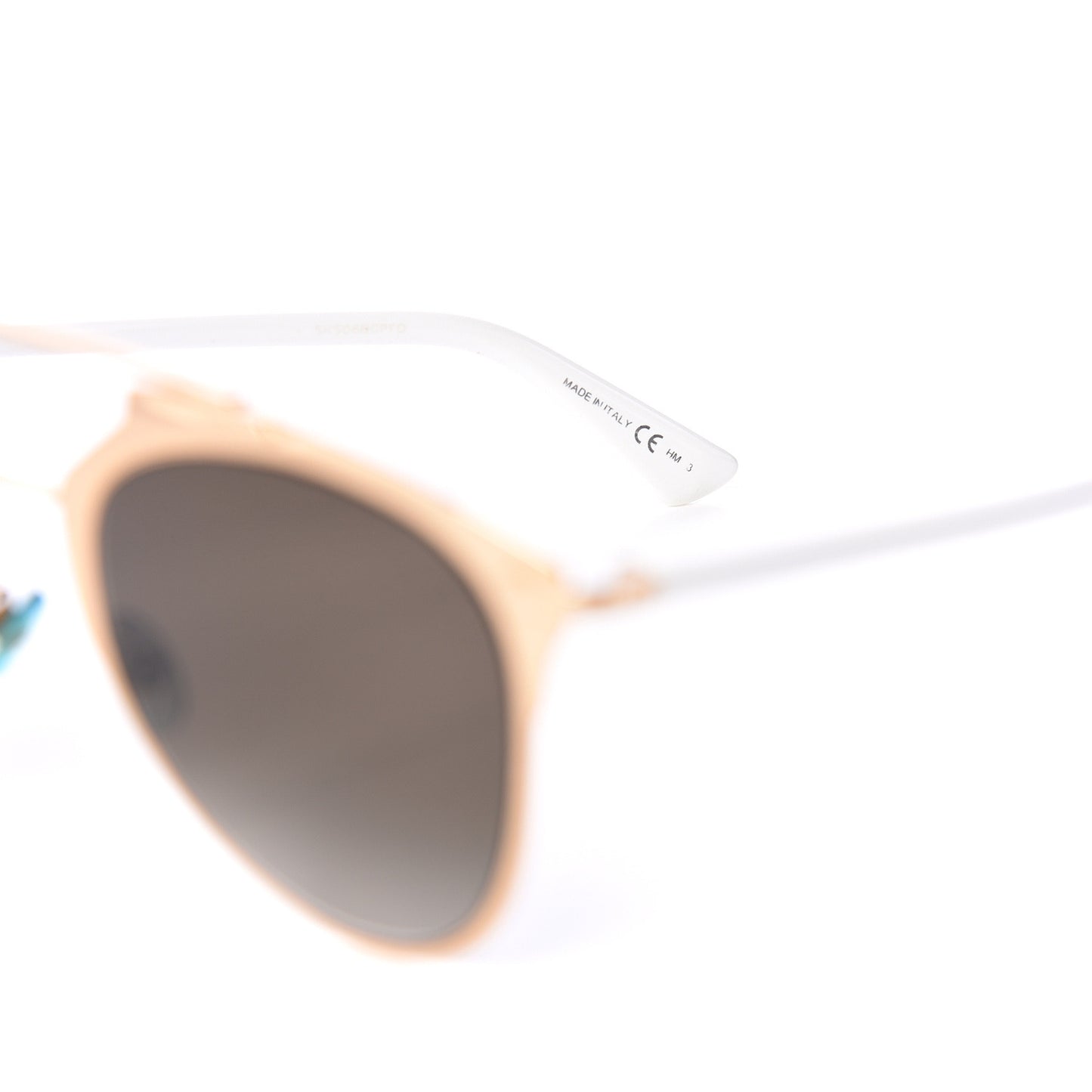 So Real Sunglasses White Gold
