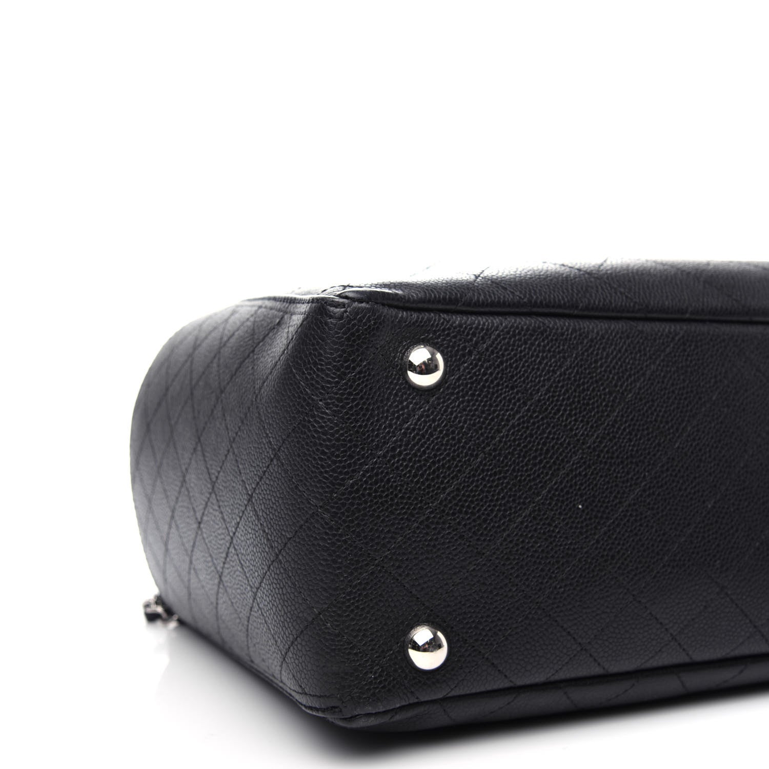 Chanel Grained Calfskin CC Pocket Tote Black 8 of 10
