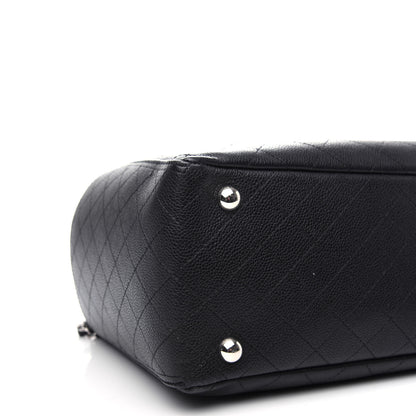 Chanel Grained Calfskin CC Pocket Tote Black 8 of 10