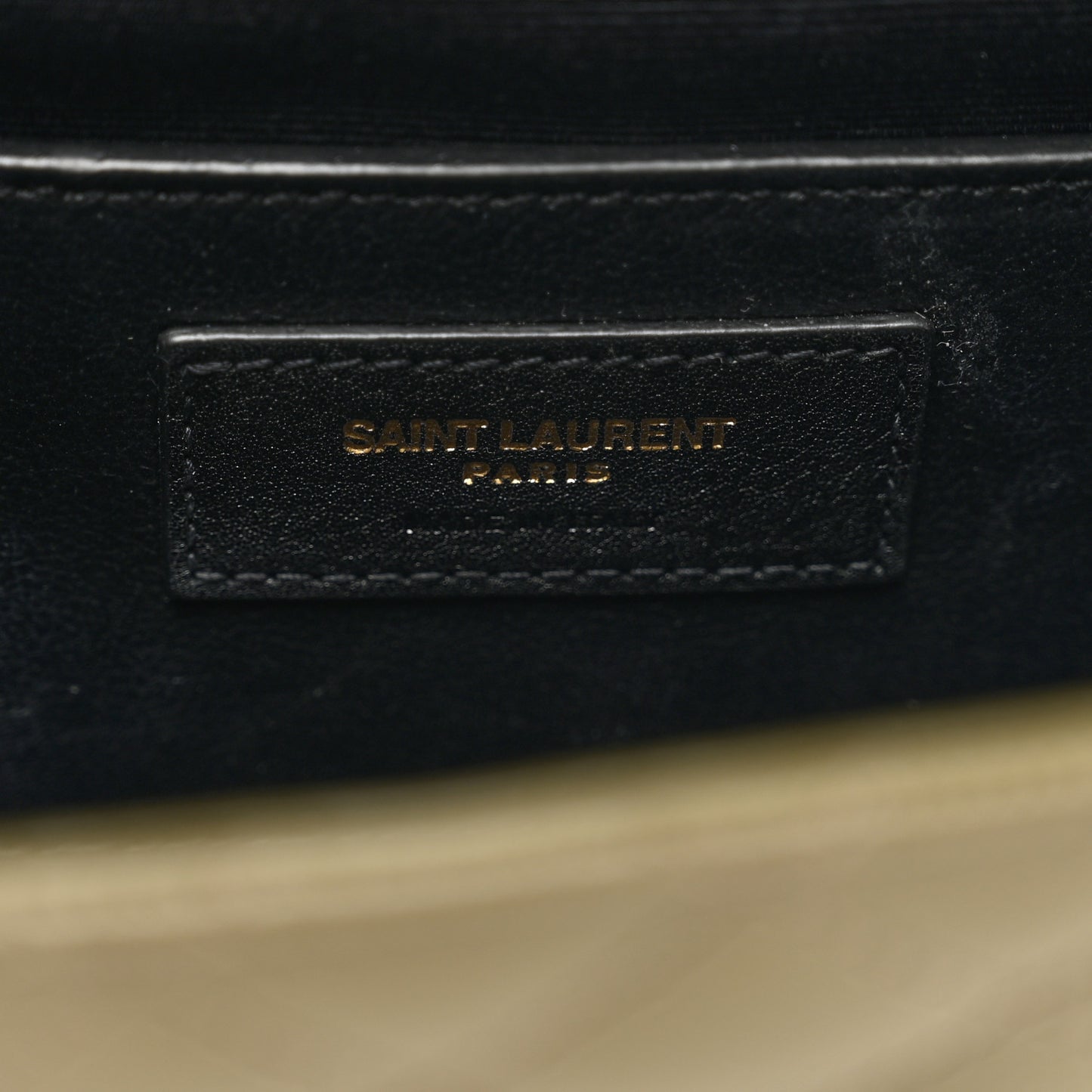 Grain De Poudre Textured Mixed Matelasse Triquilt Small Monogram Satchel Dark Green