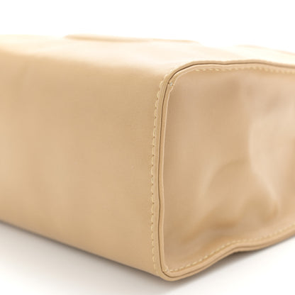 Telfar Vegan Leather Small Shopping Bag Cream 10 of 13