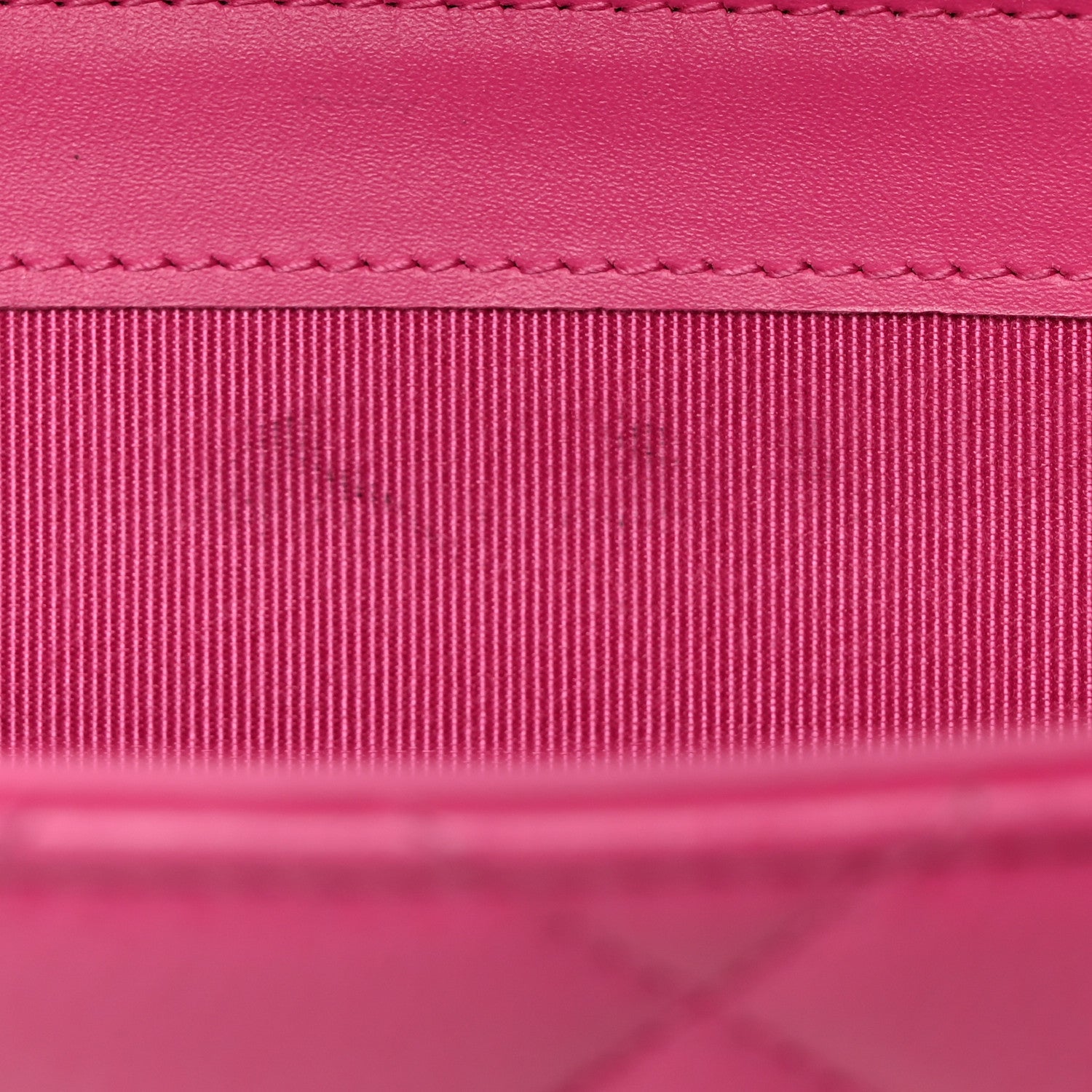 Chanel Caviar Quilted Large Gusset Flap Wallet Pink 12 of 12