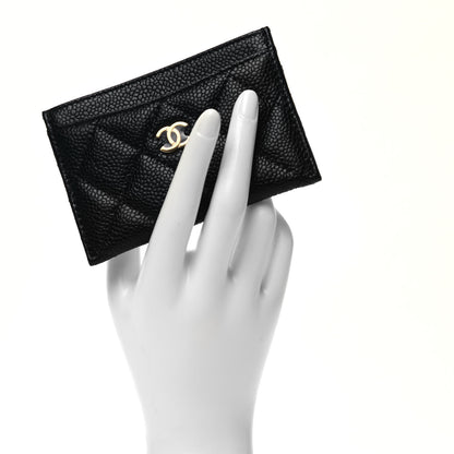 Chanel Caviar Quilted Card Holder Black 2 of 7