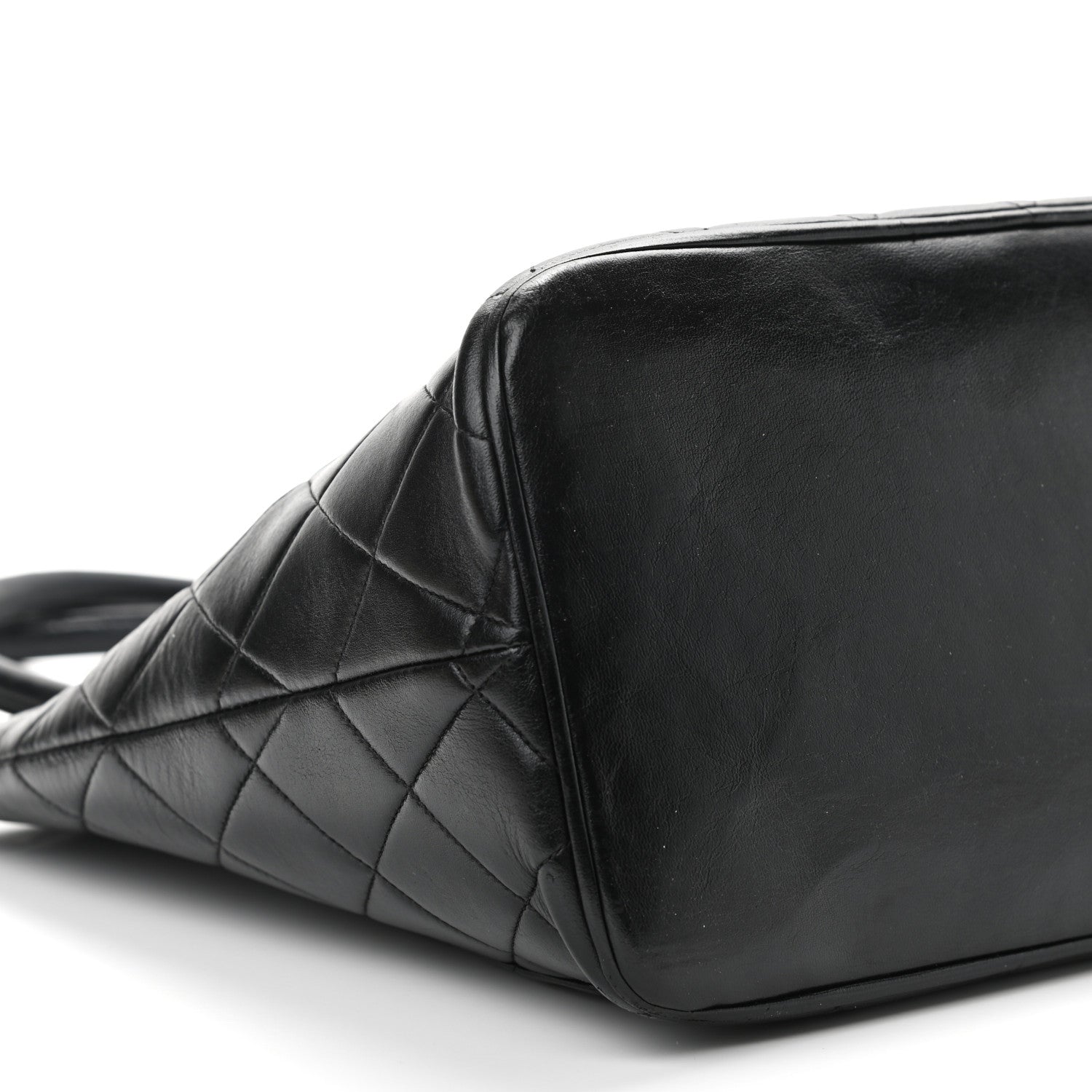 Chanel Lambskin Quilted Medallion Tote Black 9 of 10