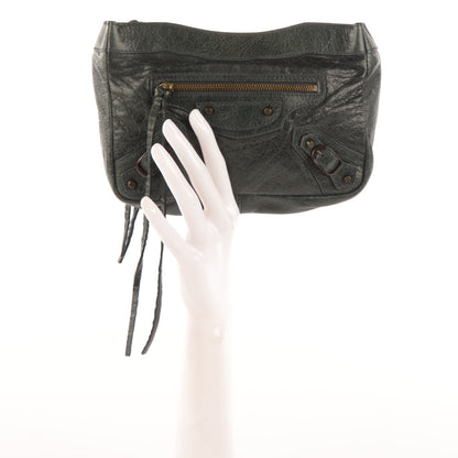 Balenciaga Chevre Porte Toilette Makeup Clutch Anthracite 2 of 9