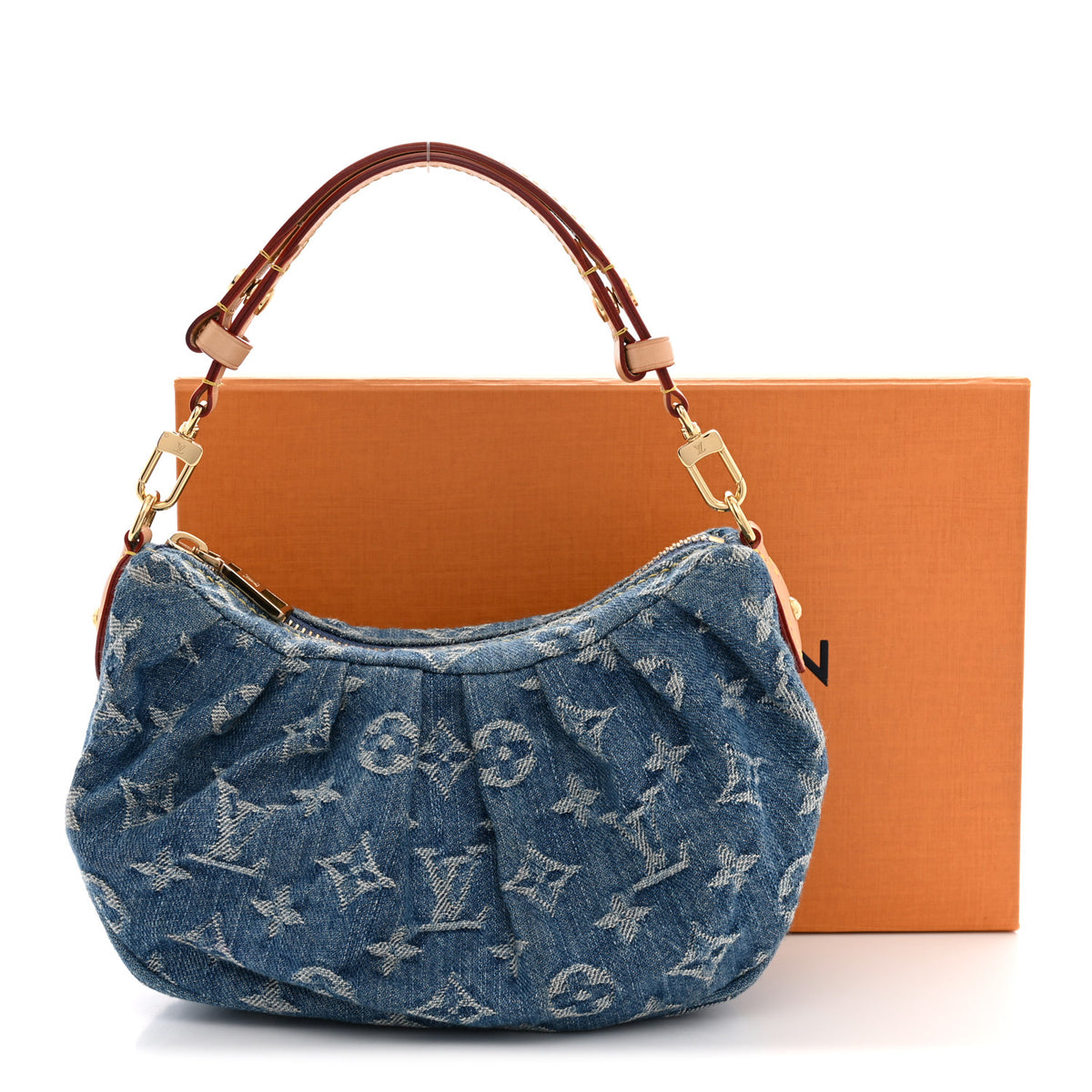 Louis Vuitton Monogram Denim Pochette Valley Blue 10 of 10