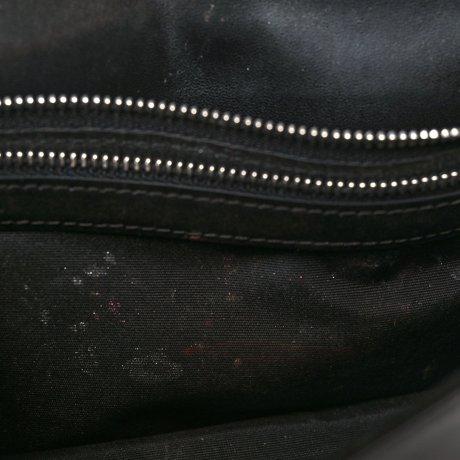 MCM Visetos Chain Wallet Crossbody Black 13 of 14