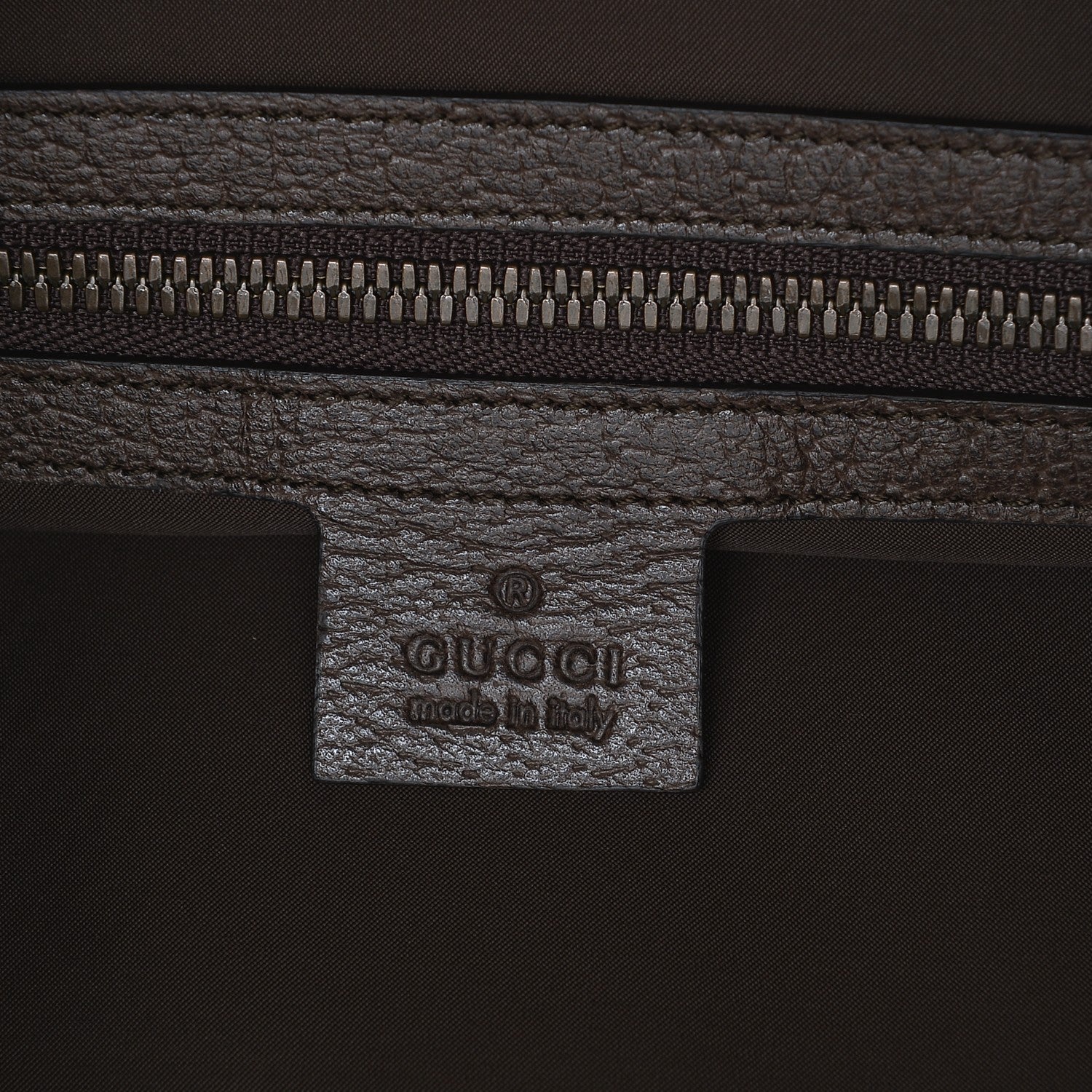Gucci GG Supreme Monogram Neo Vintage Drawstring Backpack Beige New Acero Crop 6 of 6