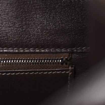 Hermes Matte Alligator Birkin 40 Chocolate 22 of 35