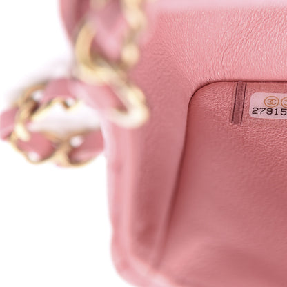 Chanel Lambskin Quilted Mini Rectangular Flap Pink 7 of 12