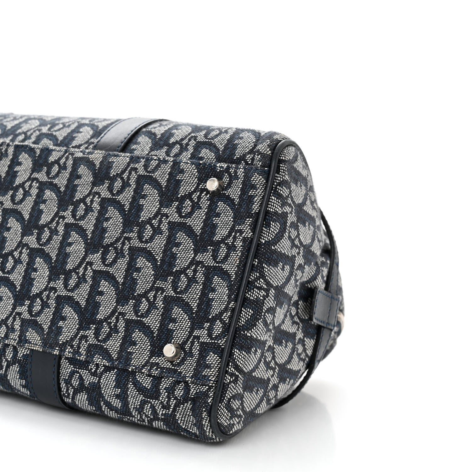 Christian Dior Denim Monogram Charms Shoulder Bag Blue 10 of 12